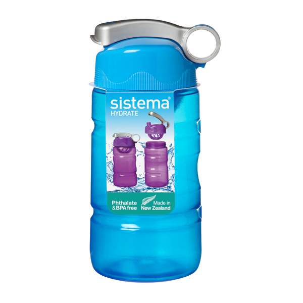 фото Бутылка для воды hydrate sport fusion, 560 мл blue (530) sistema