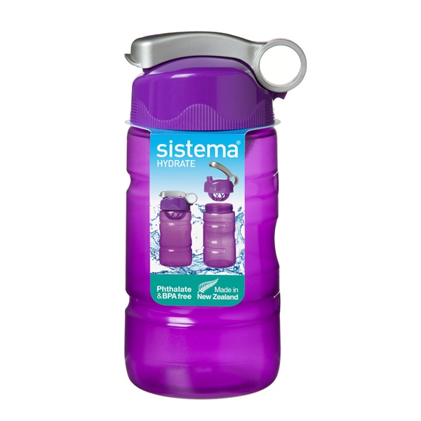 фото Бутылка для воды hydrate sport fusion, 560 мл violet (530) sistema