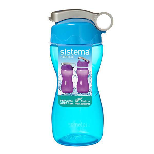 фото Бутылка для воды hydrate hourglass, 475 мл violet (580) sistema