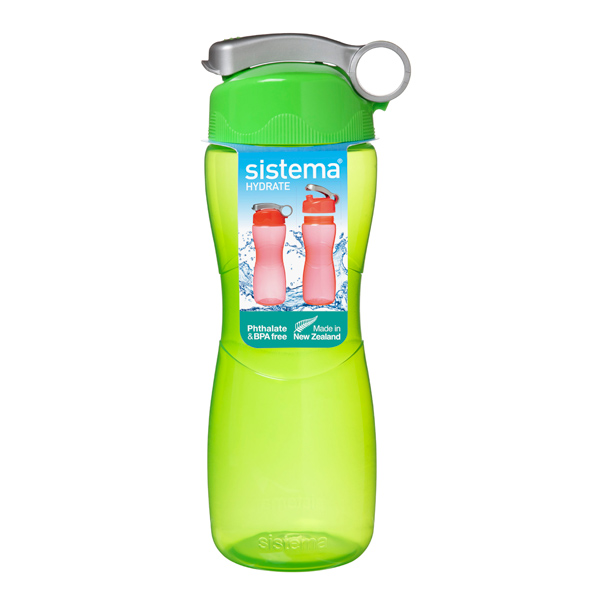 фото Бутылка для воды hydrate hourglass, 645 мл green (590) sistema
