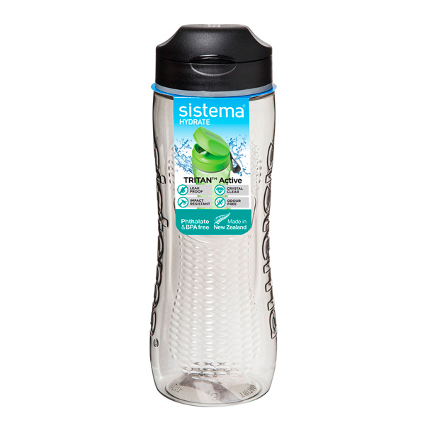 фото Бутылка для воды hydrate tritan infuser, 800 мл green (660) sistema