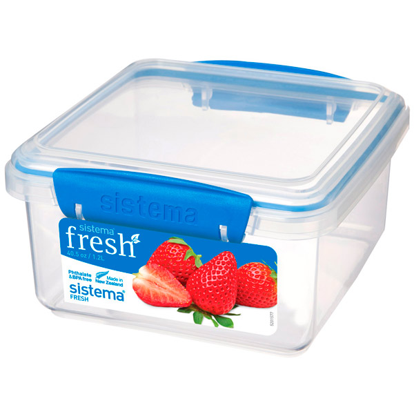 фото Контейнер lunch plus fresh, 1,2 л marine blue (921650) sistema