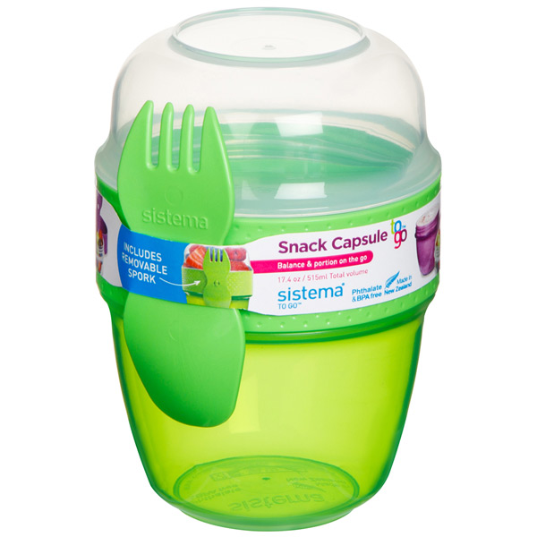 фото Контейнер to-go, 515 мл green (21488) sistema