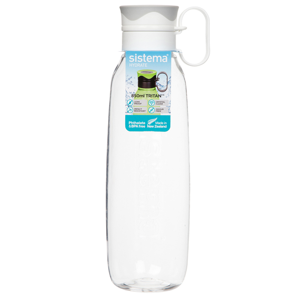 фото Бутылка для воды hydrate, 850 мл white (670) sistema