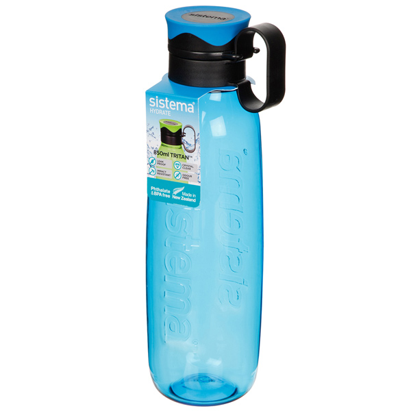 фото Бутылка для воды hydrate, 850 мл blue (670) sistema