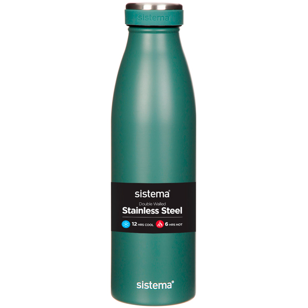 фото Термобутылка hydrate, 500 мл dark green (550) sistema