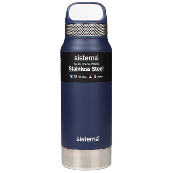 фото Бутылка для воды hydrate, 650 мл black (560) sistema