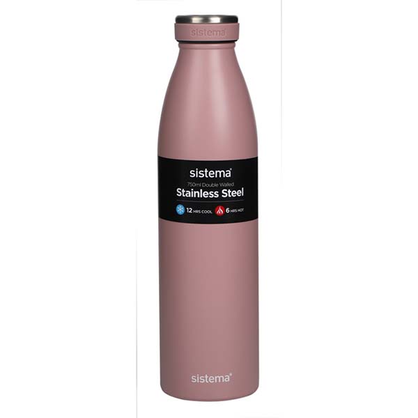 фото Бутылка для воды hydrate, 750 мл pink (575) sistema