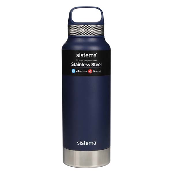 фото Бутылка для воды hydrate, 1 л blue (585) sistema