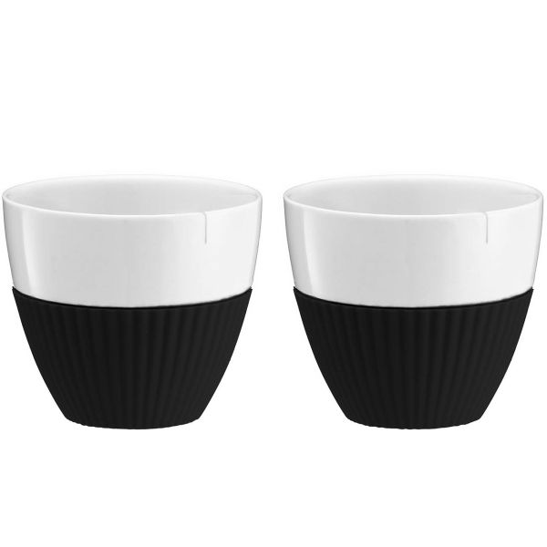 фото Набор чайных стаканов anytime, 250 мл, 2 шт, черный (v25401) viva-scandinavia