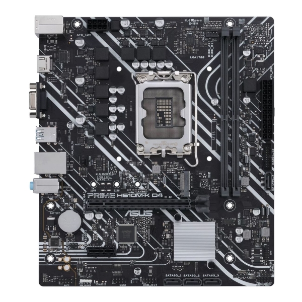 фото Материнская плата prime h610m-k d4 asus
