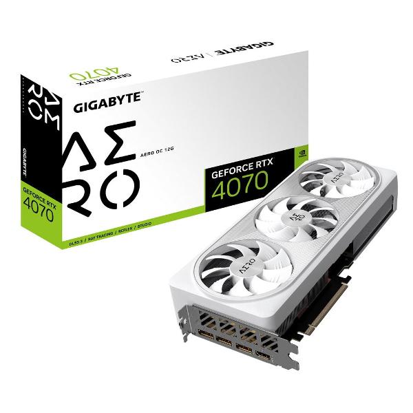 фото Видеокарта geforce rtx 4070 aero oc 12gb (gv-n4070aero oc-12gd) gigabyte