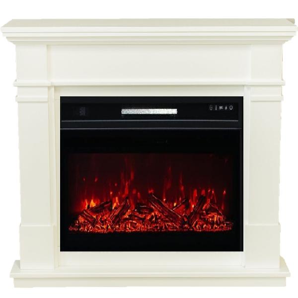 фото Электрокамин keos pulsar 23 white elekam