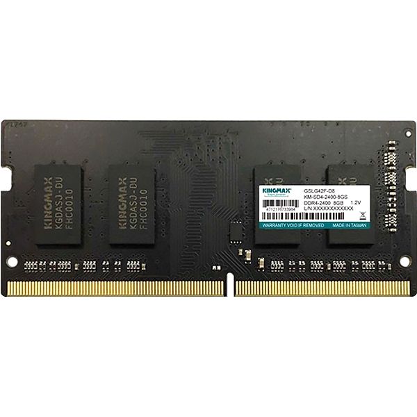 фото Оперативная память ddr4 8gb 2400mhz so-dimm (km-sd4-2400-8gs) kingmax
