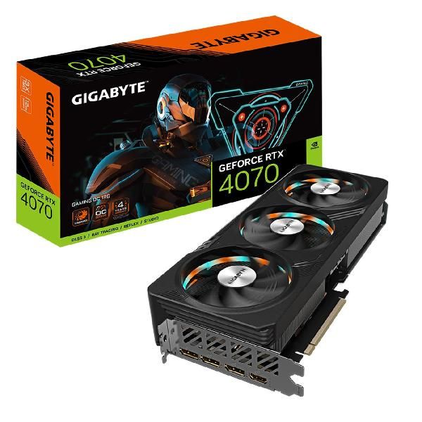 фото Видеокарта geforce rtx 4070 gaming oc 12gb gigabyte