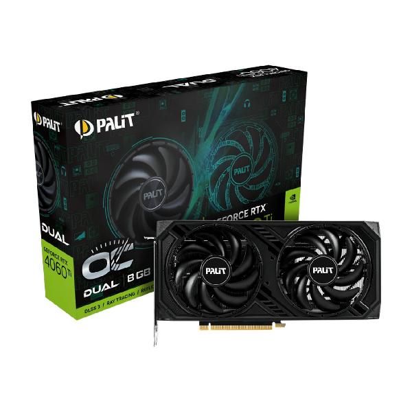 фото Видеокарта geforce rtx 4060 ti dual oc 8gb palit