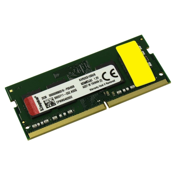 фото Оперативная память valueram so-dimm 2666mhz 8gb (kvr26s19s6/8) kingston