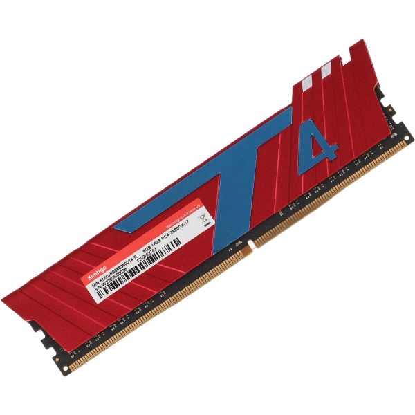 фото Оперативная память ddr4 8gb 3600mhz dimm (kmku8g8683600t4-r) kimtigo