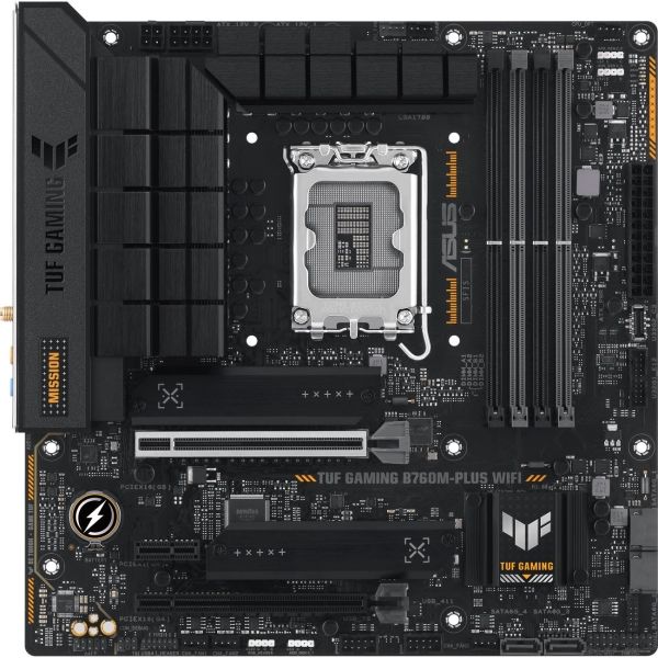 фото Материнская плата tuf gaming b760m-plus wifi (90mb1et0-m0eay0) asus