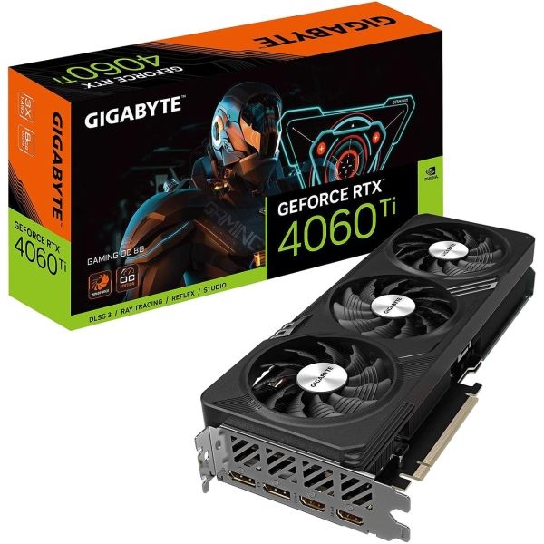 фото Видеокарта gf rtx 4060 ti gaming oc 16gb (gv-n406tgaming) gigabyte