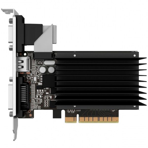 фото Видеокарта geforce gt 710 2gb ddr3 silent (neat7100hd46-2080h) palit