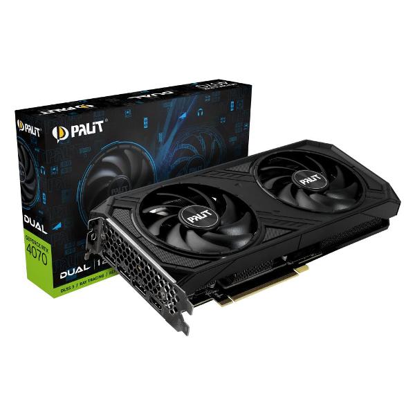 фото Видеокарта nvidia geforce rtx 4070 dual 12gb (ned4070019k9-1047d) palit