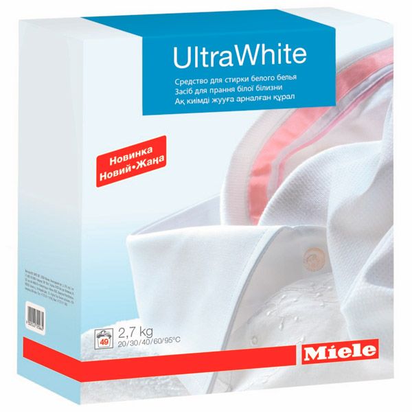 фото Средство для стирки белого белья ultrawhite, 2,7 кг (11997081ru) miele