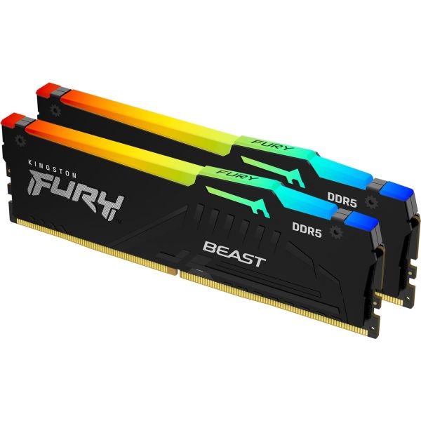 фото Оперативная память 64gb 5200mt/s (kf552c40bbak2-64) kingston
