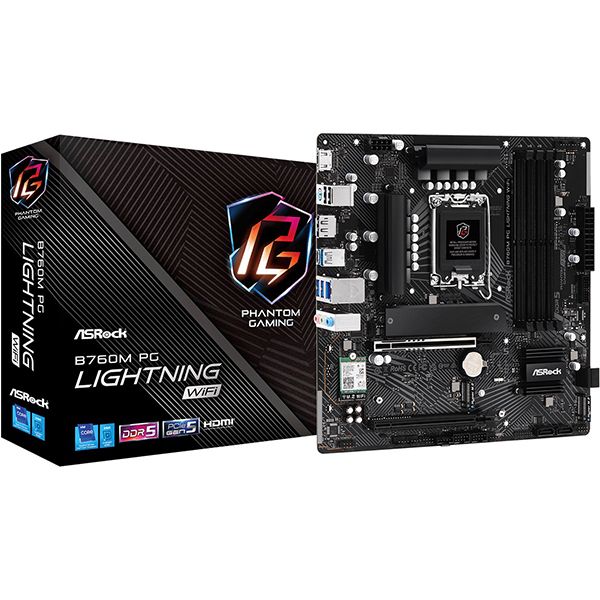 фото Материнская плата b760m pg lightning wifi asrock