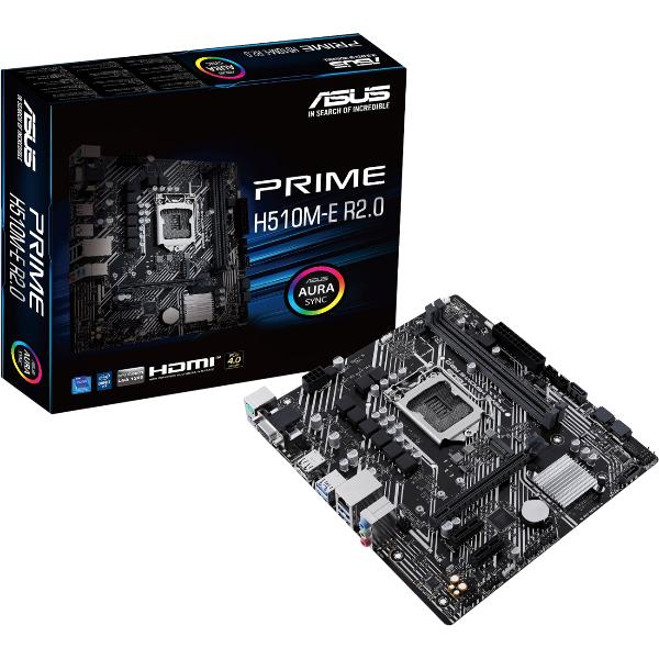 фото Материнская плата prime h510m-e r2.0 (90mb1fq0-m0eay0) asus