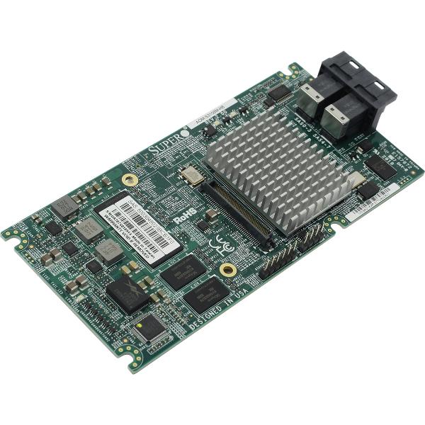 фото Pci-e raid контроллер aom-s3108m-h8 supermicro