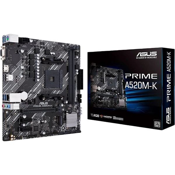 фото Материнская плата prime a520m-k asus