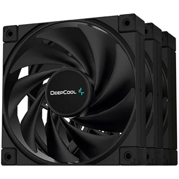 фото Вентилятор для корпуса fk120 3 in 1 black (r-fk120-bknpf3-g-1) deepcool