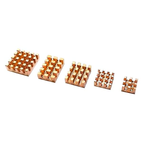 фото Радиатор для процессора 5 in 1 pure copper heatsink 15x10x4mm 14x14 (ra603) acd