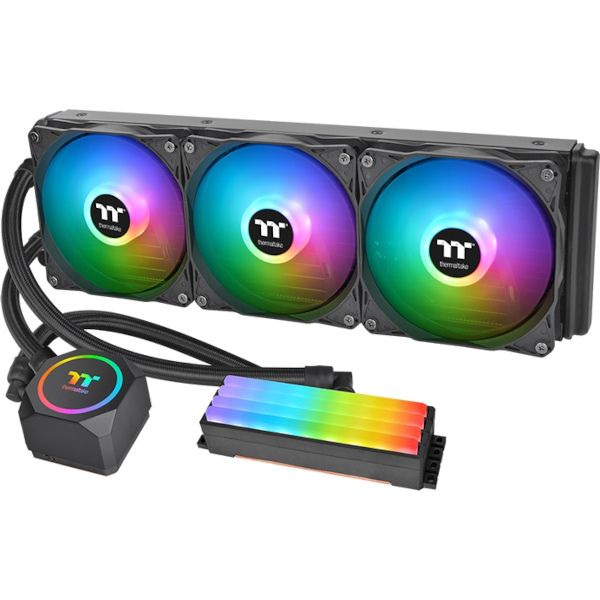 фото Система водяного охлаждения для процессора floe rc360 cpu&memory aio liquid cooler (cl-w290-pl12sw-a) thermaltake