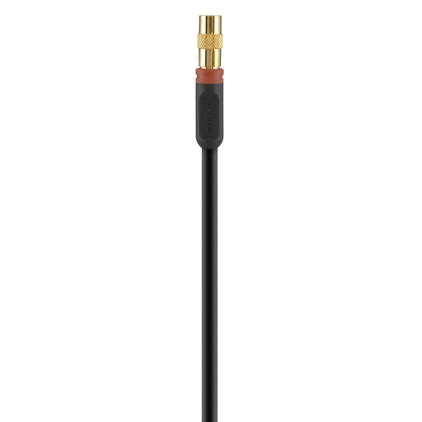 фото Кабель аудио, 2 м grey/gold (av10008qp2m) belkin