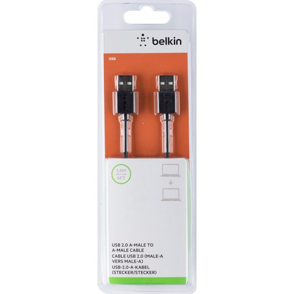 фото Кабель usb type-a 1,8 м (f3u131bt1.8m) belkin