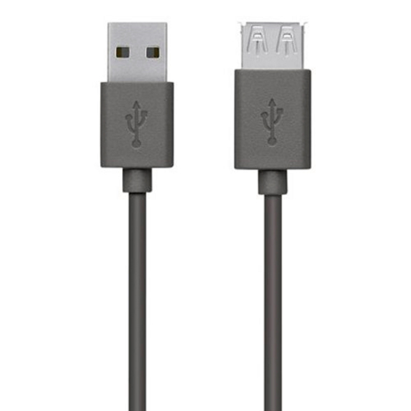 фото Кабель usb type-a, 4,8 м (f3u153bt4.8m) belkin