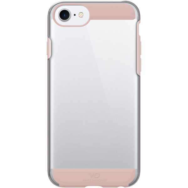 фото Чехол innocence case clear для iphone 8+/7+/6s+/6+ rose gold (805027) white-diamonds