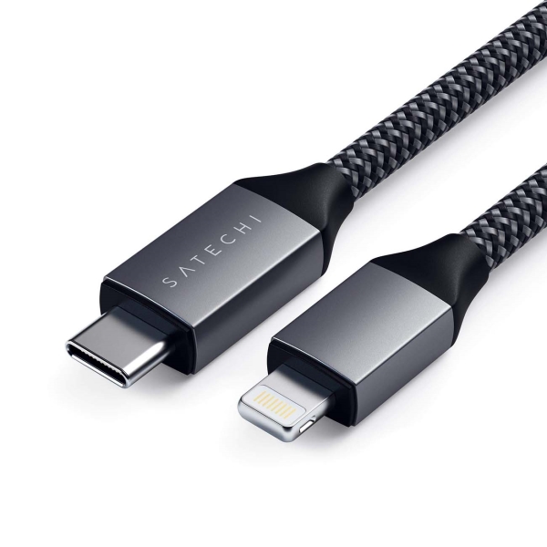 фото Кабель usb type-c/lightning 1,8m (st-tcl18m) satechi