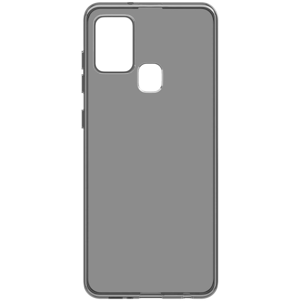 фото Чехол color для samsung galaxy a21s transparent/gray (vpsgga217coltrgr) vipe