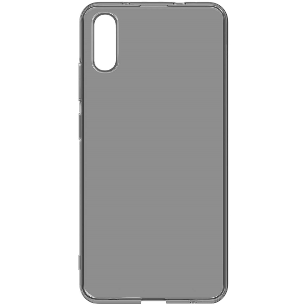 фото Чехол color для xiaomi redmi 9a transparent/gray (vpred9acoltrgr) vipe