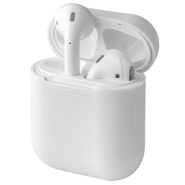 фото Чехол для airpods white (hwe-apsilcas-np0003o-k100) interstep