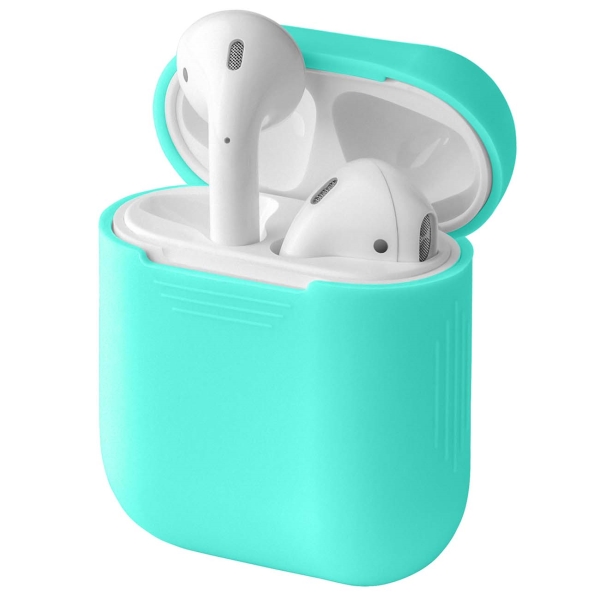 фото Чехол для airpods mint (hwe-apsilcas-np0038o-k100) interstep