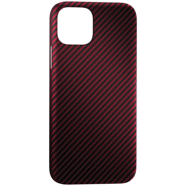 фото Чехол для apple iphone 12 mini сarbon red (am-12-k-rd) annet-mancini