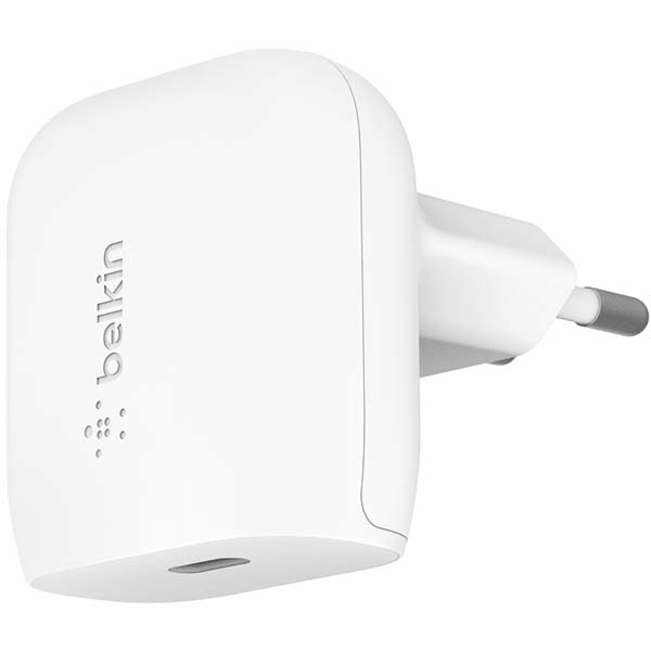 фото Сетевое зарядное устройство 20w white (wca003vfwh) belkin