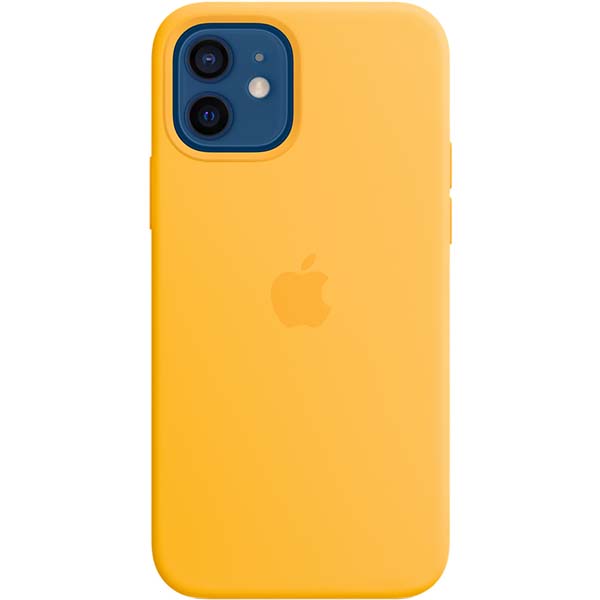 фото Чехол silicone magsafe для iphone 12/12 pro sunflower (mktq3ze/a) apple