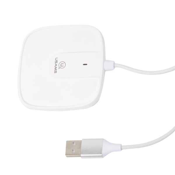 фото Беспроводное зарядное устройство us-cd153 magsafe, 3a white (cd153dz02) usams