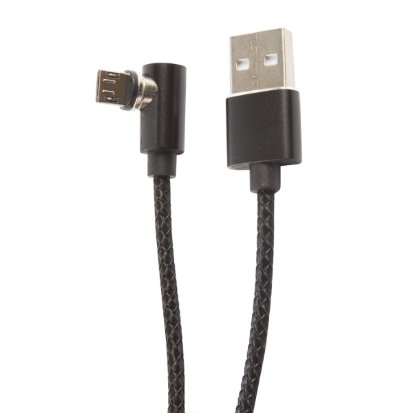 фото Кабель us-sj446 u54, usb/microusb, 2a, 1 м, черный (ут000024914) usams