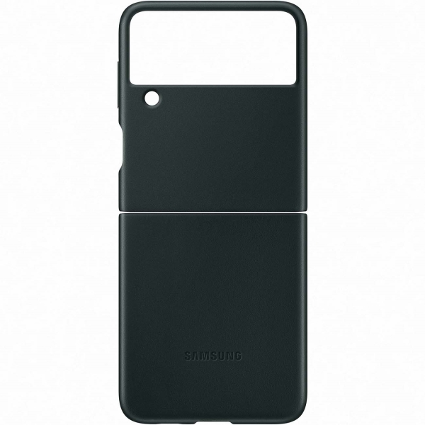 фото Чехол b2 leather cover green (ef-vf711lgegru) samsung